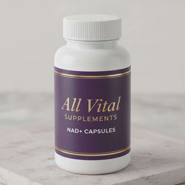 NAD+ Capsules bottle